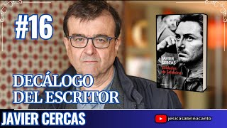 Consejos de escritura de JAVIER CERCAS [upl. by Barny]