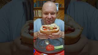 OTTOmananca SANDWICH BARCA 2 KG Mukbang Romania ASMR [upl. by Imefulo]