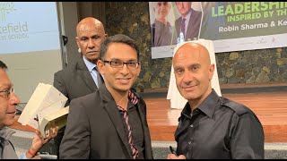 Leadership Next Workshop Robin Sharma amp Kevin Gaskell  Mauritius [upl. by Rae977]