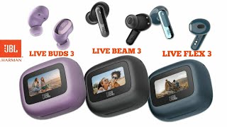 CES 2024 JBL Live 3 earbuds Series BUDSBEAMFLEX [upl. by Clorinde]