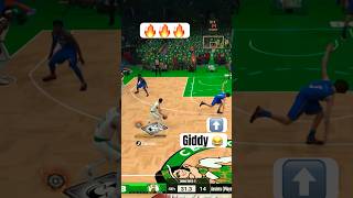 Dropped Giddy 🔥😂 giddey nba shorts reels win boston 2k viralvideo clip gaming clips [upl. by Jeanna]