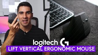 Logitech Lift Vertical Mouse Review  Adiós dolor de muñeca [upl. by Greer]