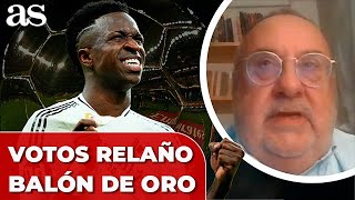 Los VOTOS de RELAÑO en el BALÓN DE ORO VINICIUS RODRIGO SUPER BALÓN DE ORO [upl. by Delwin]