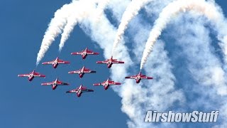 Canadian Forces Snowbirds 2016 High Show [upl. by Katina889]