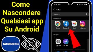 Come nascondere lapp in Samsung Mobile  Come nascondere le app su Android 2022 [upl. by Agata]