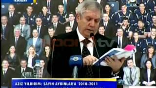 Aziz Yıldırımdan Mehmet Ali Aydınlara çok net sorular 01112013 [upl. by Lebazej994]