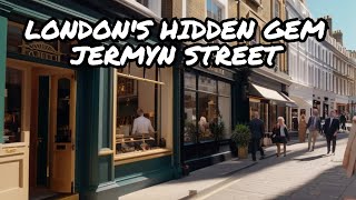 Jermyn Street Hidden Gem of Londons Boutique Shops4K DJI [upl. by Cherie]