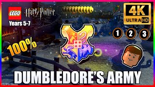 Dumbledores Army  Lego Harry Potter  ALL Collectables Walkthrough [upl. by Fagaly]