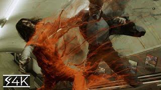 Morbius  Subway Fight Scene 4K [upl. by Wystand791]