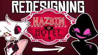 REDESIGNING HAZBIN HOTEL CAST [upl. by Tamberg764]