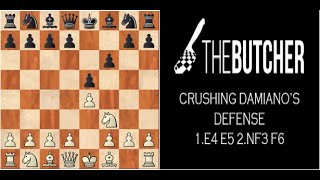 Chess For Beginners Killing Damianos Defense [upl. by Neve]