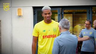 Les premiers pas dAlban Lafont au FC Nantes [upl. by Mortensen244]