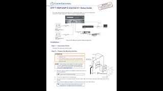 EXTRON DTP T HWP 232 01 PDF MANUAL [upl. by Daney]