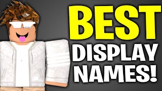 TOP 50 BEST DISPLAY NAMES For Roblox  Roblox DISPLAY NAMES [upl. by Johm768]