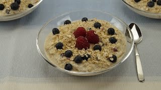 Bircher Müsli Tarifi Bircher Müsli Rezept [upl. by Teerprug69]