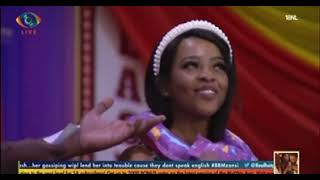 BBMZANSI 2022  2ND WAGER TASK [upl. by Atteynod]