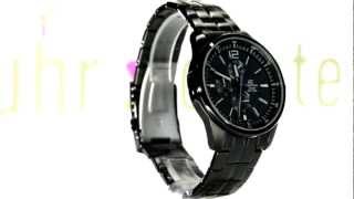 Casio EF343BK1AVEF Edifice HerrenQuarzuhr [upl. by Ennayhc]