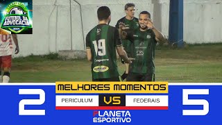 PERICULUM 2 X 5 FEDERAIS MELHORES MOMENTOS  CAMPEONATO MASTER DA ADVOCACIA [upl. by Ahsiemac88]