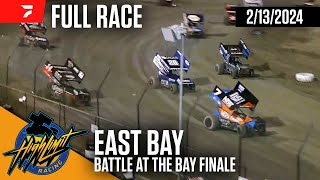 FULL RACE Battle At The Bay Finale  High Limit Racing at East Bay Raceway Park 2132024 [upl. by Etneciv]