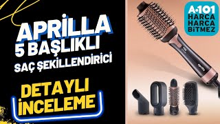 A101  APRİLLA 5 Başlıklı Saç Kurutma ve Şekillendirme Seti Deraylı İnceleme a101 [upl. by Siouxie781]