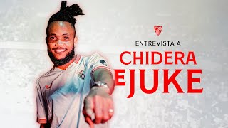 Chidera Ejukes first interview as a Sevillista [upl. by Kentiga]