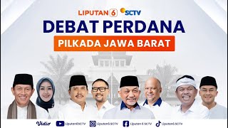 Debat Perdana Pilkada Jawa Barat 2024  LIVE [upl. by Pavier]