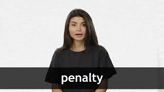 How to pronounce PENALTY in American English [upl. by Nogem]