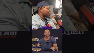 😂 LA Knight On Beating Logan Paul At WWE SummerSlam [upl. by Edals]