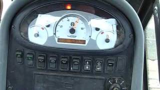 New Holland D95 Dozer Cab View [upl. by Llenrub29]