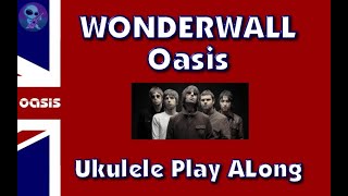 Wonderwall  Ukulele Play Along [upl. by Haraz]