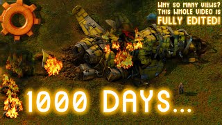 I survived 1000 DAYS on The Ultimate DeathWorld in FACTORIO [upl. by Sirovaj178]