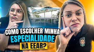 Como escolher minha especialidade na EEAR [upl. by Virgie]