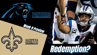 GIVEAWAY  2 Tickets  Panthers vs Saints  Week 9 Preview  NFL [upl. by Ttnerb]