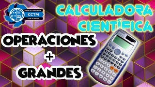 ¿Operaciones grandes  Paréntesis  Números Negativos Fracciones  Calculadora científica [upl. by Ynnij]