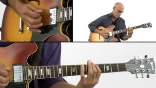 Larry Carlton Guitar Lesson  8 Implying Chords  335 Motifs [upl. by Xino]