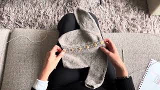 Relever des mailles verticalement  Tuto tricot KnitinNantes [upl. by Atterg]