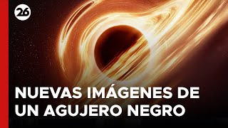 Nuevas imágenes de un agujero negro [upl. by Buller]