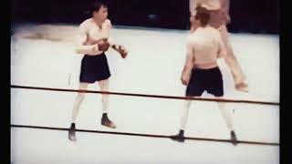 Tony Canzoneri vs Lou Ambers I 1031935  Full Fight Colorized [upl. by Lowery249]