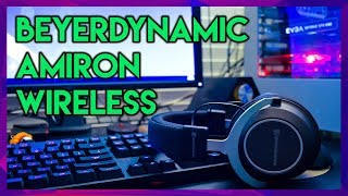 Beyerdynamic Amiron Wireless headphones reviewBluetooth Twitch streaming headphones [upl. by Middendorf]