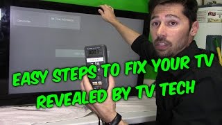 LED LCD TV REPAIR GUIDE How to troubleshoot without meters or testers [upl. by Acissehc]