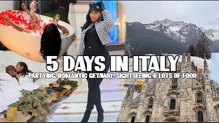 ITALY BAECATION VLOG SIGHTSEEING CLUBBING CHALET AL FOSS ROMANTIC GETAWAY amp LOTS OF FOOD [upl. by Luapnaej]