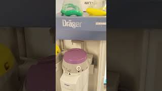 Drager Anesthesia Primus PGM water trap full of water bad maintenance how to empty water trap [upl. by Jewelle]