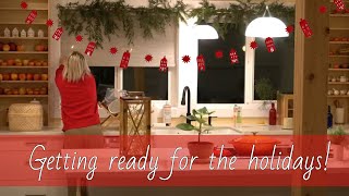 HOMEMAKING  CHRISTMAS DECOR COOKING FROM SCRATCH gluten free TIPS FOR THE HOLIDAYS Scandish Home [upl. by Ylle467]