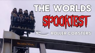 The Worlds SPOOKIEST Roller Coasters… [upl. by Amberly]