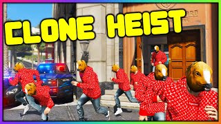 GTA 5 Roleplay  20 CLONES ROB BANKS  RedlineRP [upl. by English]