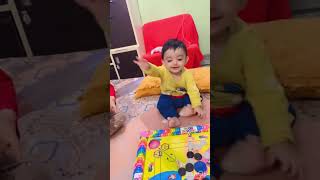 Activities of 6 months old baby part 1  babyactivies babydevelopment cute baby babygirl [upl. by Micco]