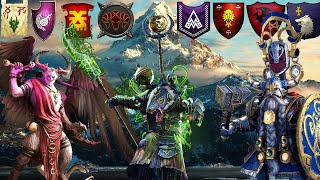 SUBCOMMANDERS  EPIC Order vs Chaos 4v4 Battle for the Lonely Mountain  Total War Warhammer 3 [upl. by Missie]