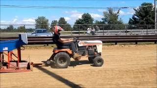 Simplicity 7117 Garden Tractor Pulling [upl. by Eynenihc389]