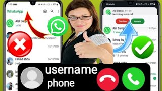 How To Fix WhatsApp Incoming Call Not Showing on Display 2024 [upl. by Hammond685]