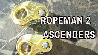 Ascending Rope with WC Ropeman 2 Ascenders [upl. by Eissert]